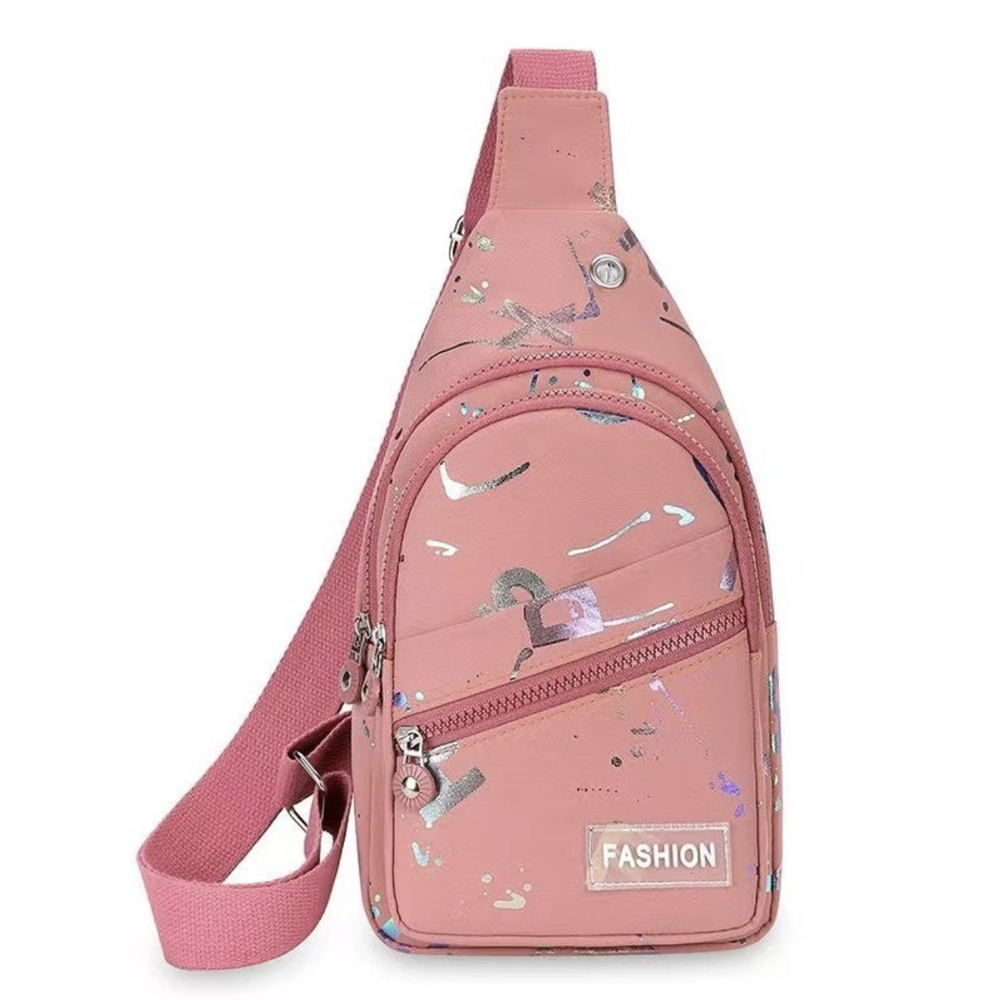 049 - Oxford Cloth Crossbody Bag