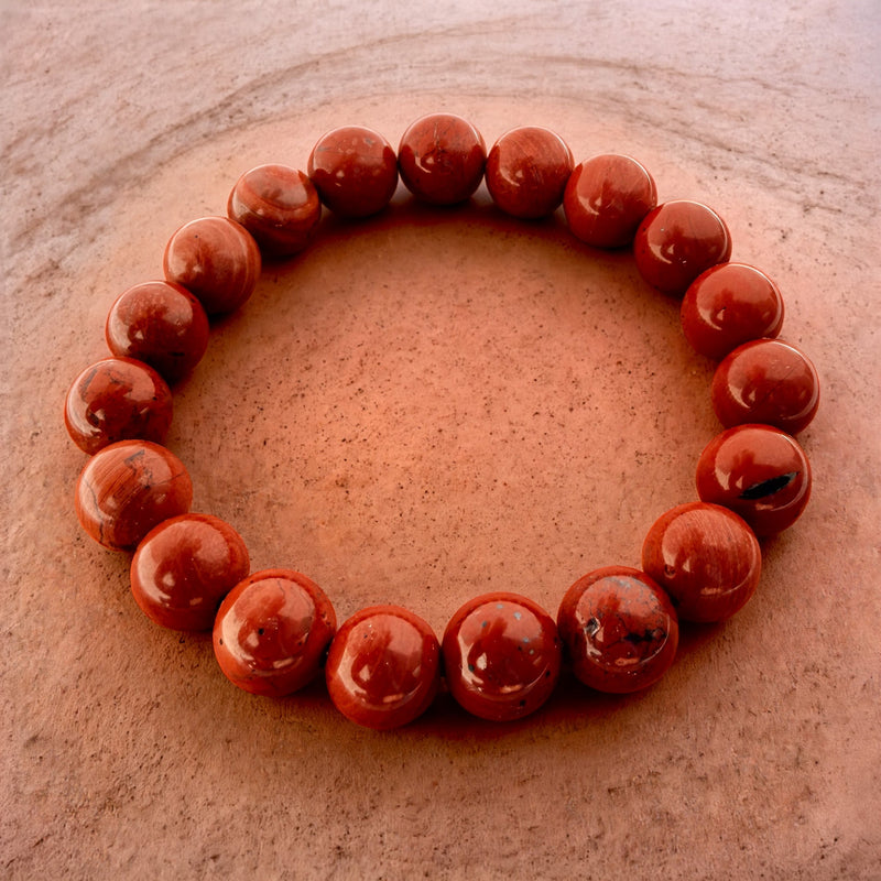 006 - Natural JASPER Stone Bracelet 10mm 1Pcs