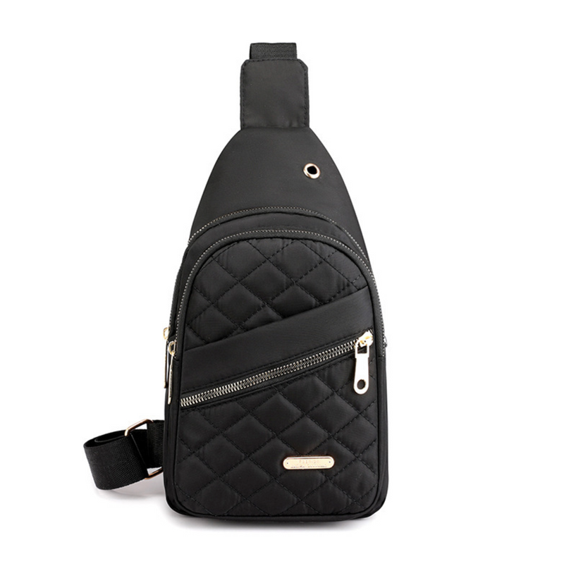 050 - Oxford Cloth Crossbody Bag