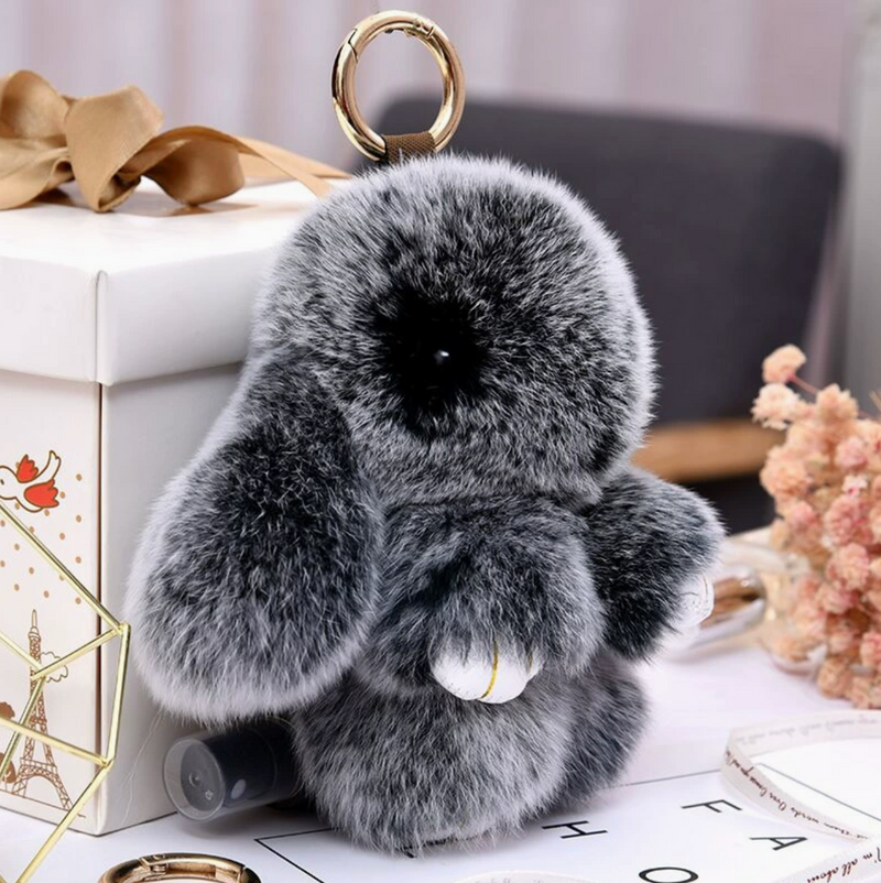 031 - Handmade Soft Bunny Keychain