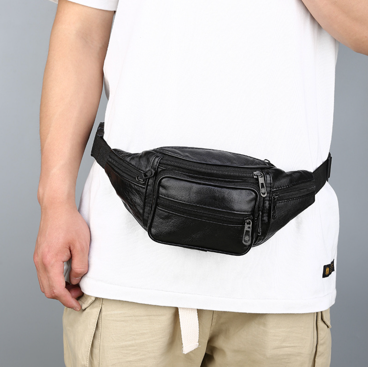 048 - Leather Fanny Pack