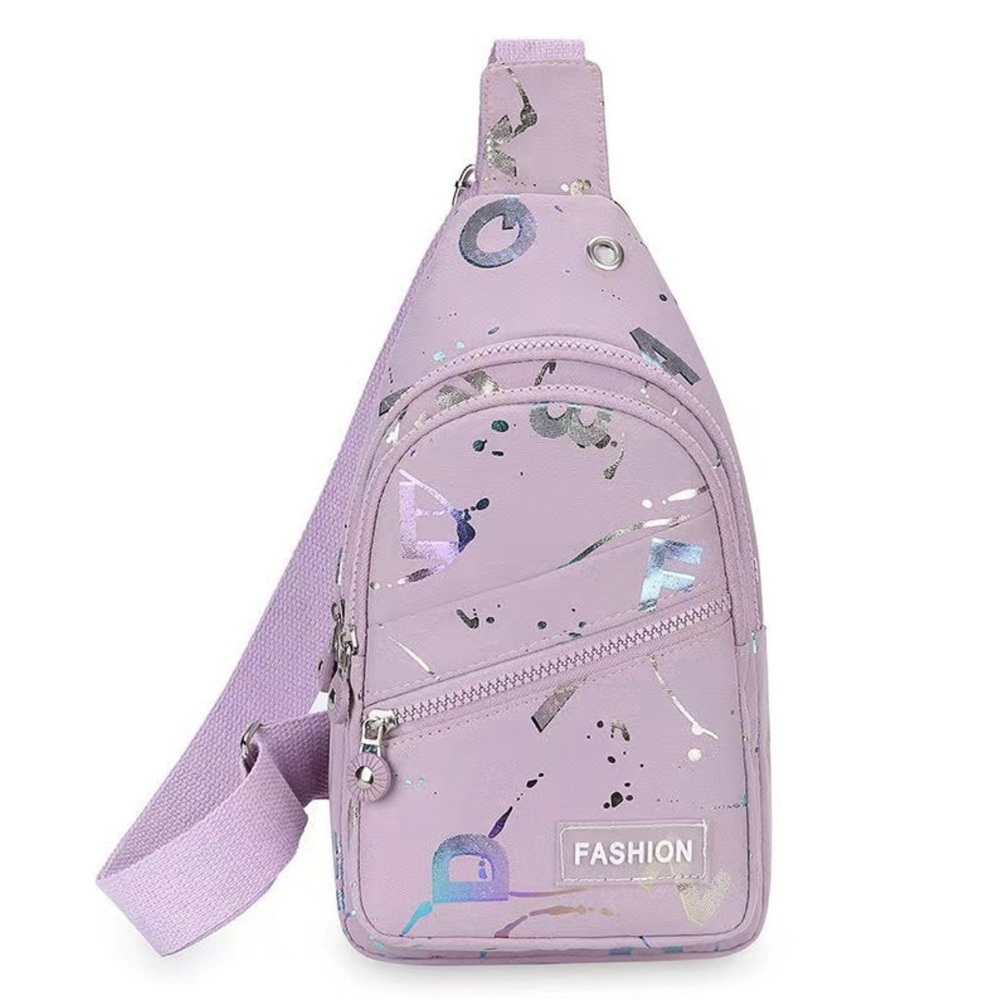 049 - Oxford Cloth Crossbody Bag