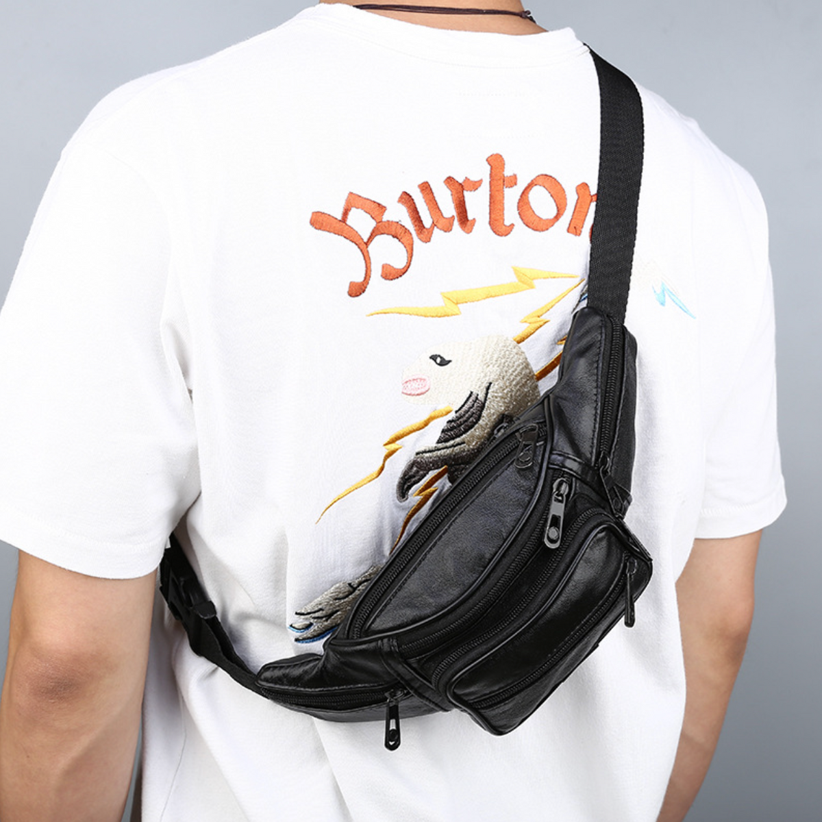 048 - Leather Fanny Pack