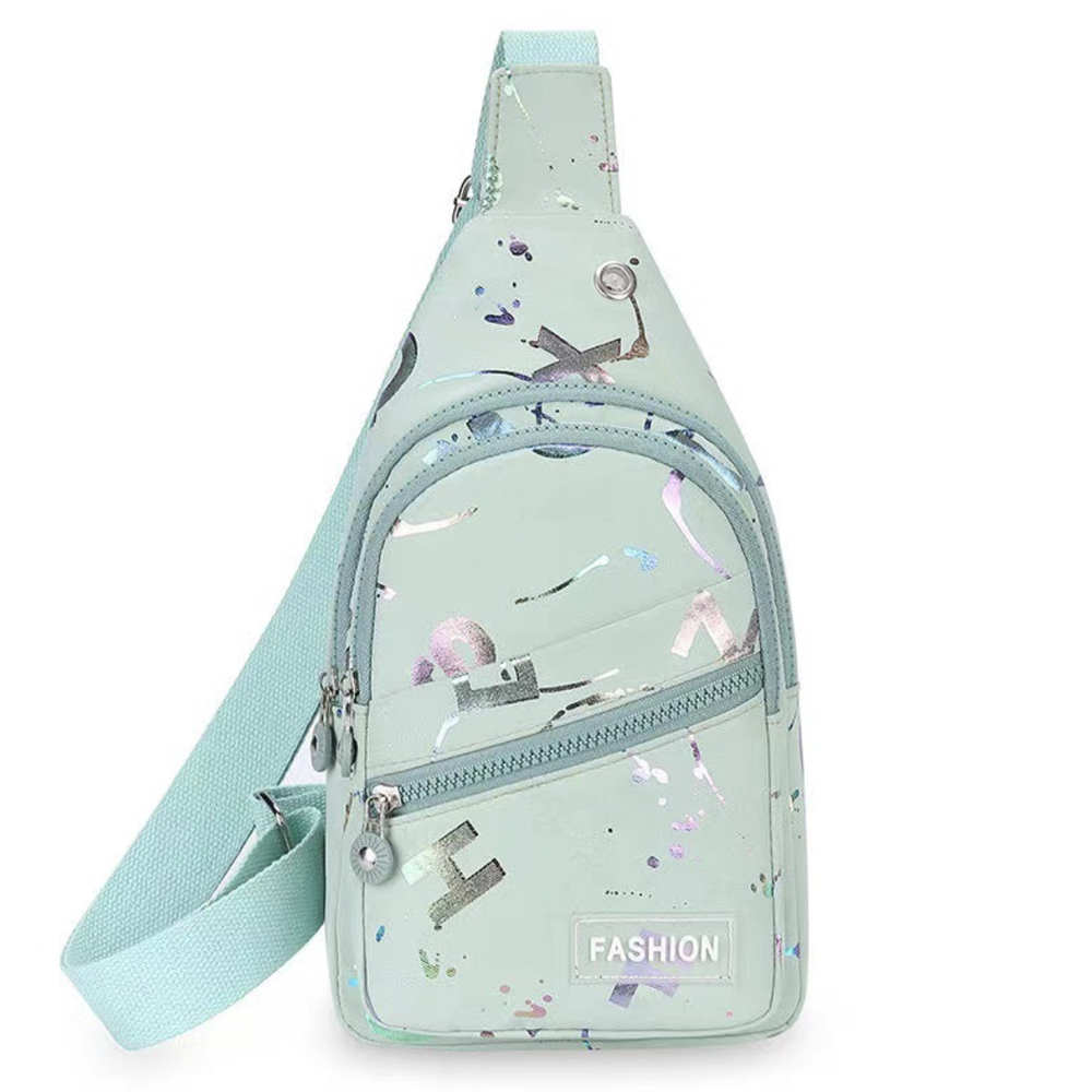 049 - Oxford Cloth Crossbody Bag