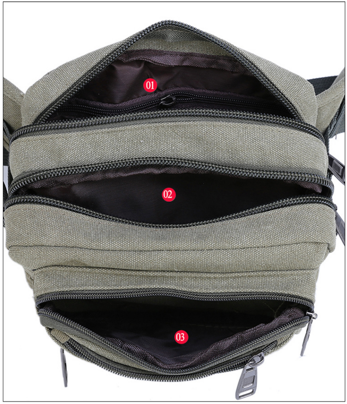 047 - Canvas Fanny Pack