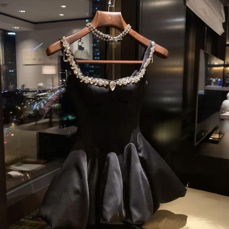 Sexy Party Dress with Rhinestones BND5