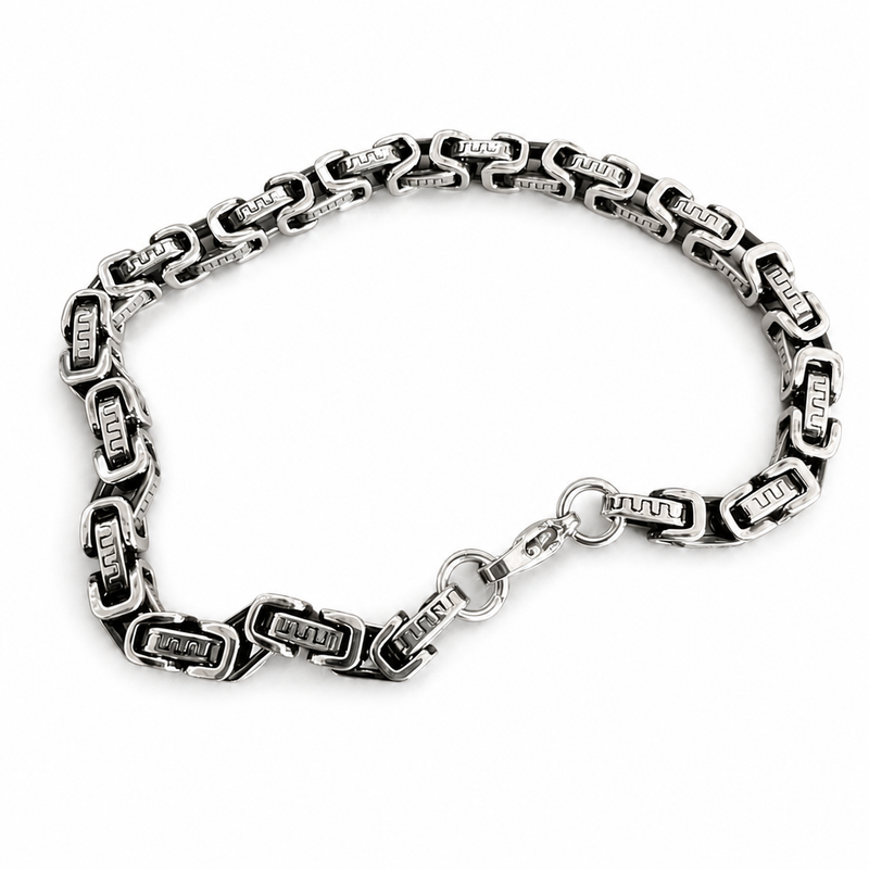 Onyx Circuit Link Bracelet