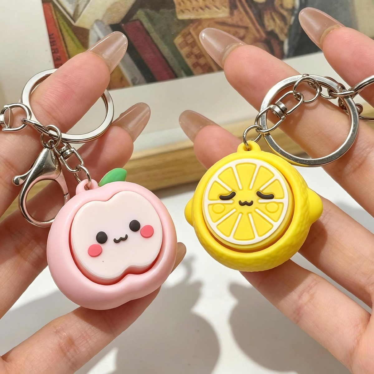 push key toys keychain