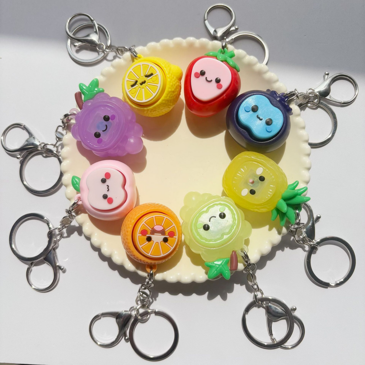 push key toys keychain